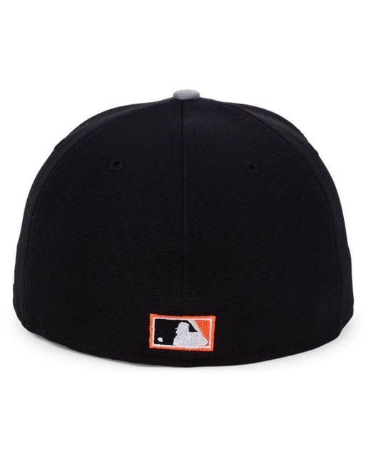 KTZ Baltimore Orioles Cooperstown Flip 59fifty Fitted Cap ...