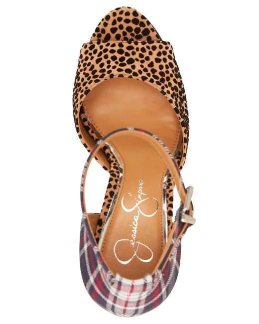 jessica simpson beeya platform sandals