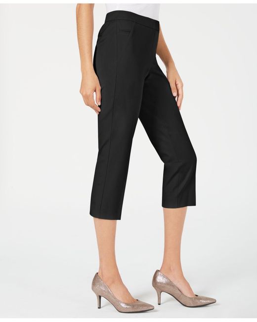 macy's alfani capri pants