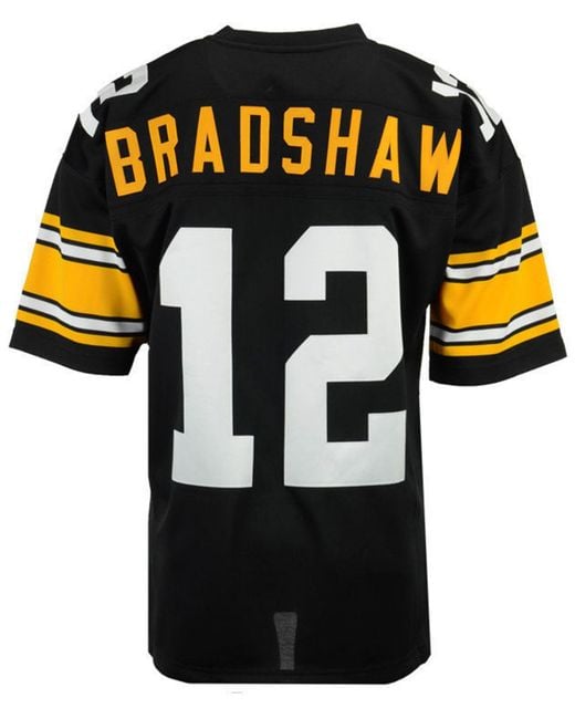 Mitchell & Ness Terry Bradshaw Pittsburgh Steelers Authentic Football ...