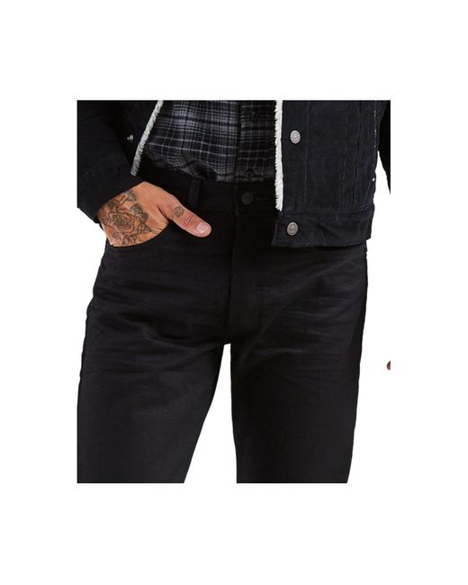 levis 501 polished black