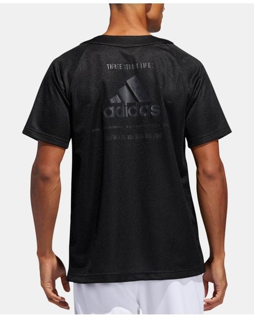 Download adidas Baseball Jersey in Black for Men - Save 51% - Lyst