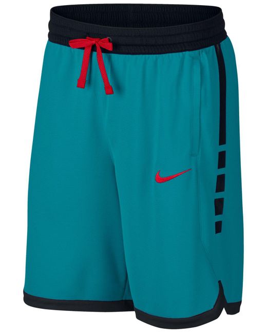 Nike Dri-fit Elite Basketball Shorts in Blue for Men - Lyst