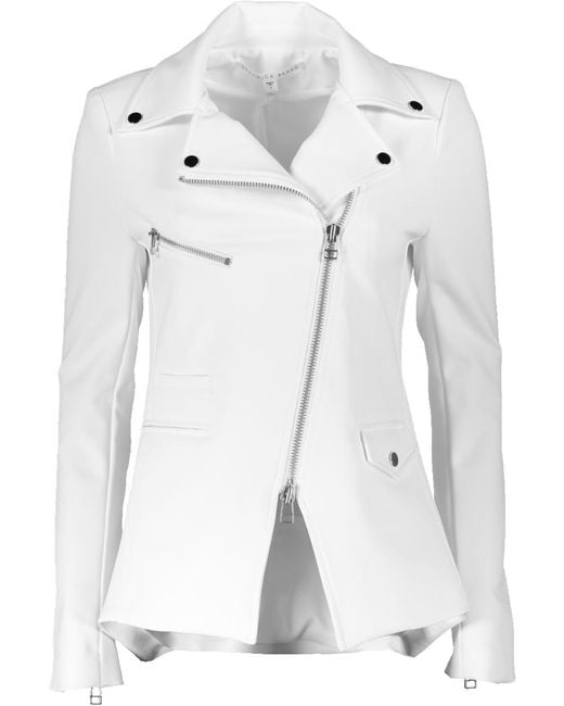 veronica beard white suit