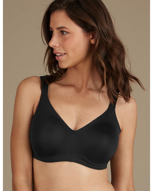 Lyst Marks & spencer Nonpadded Minimiser Full Cup Bra Cg in Black