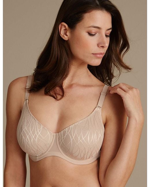 Lyst Marks & spencer Smoothlinestm Minimiser Full Cup Bra Cg in Natural