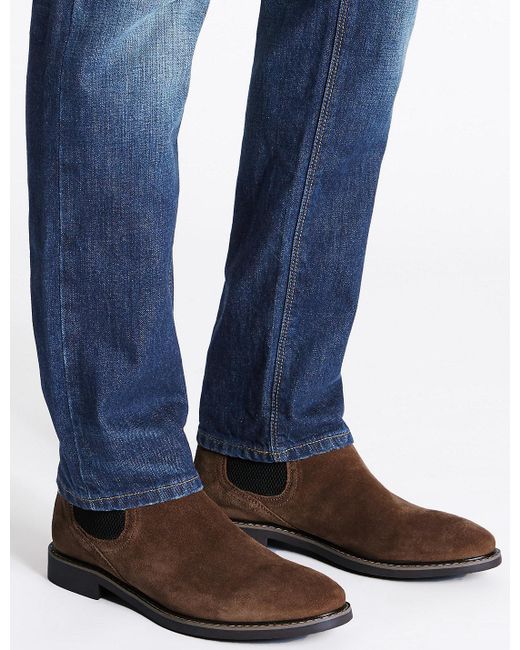 marks and spencer wide fit chelsea boots