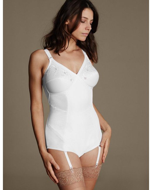 Lyst - Marks & Spencer Firm Control Traditional Corselette