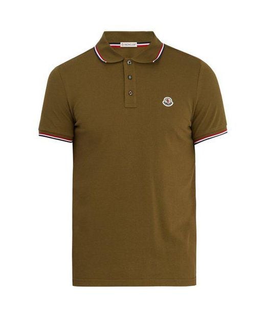 khaki green moncler t shirt khaki green moncler t shirt