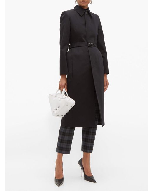 balenciaga hourglass coat sale