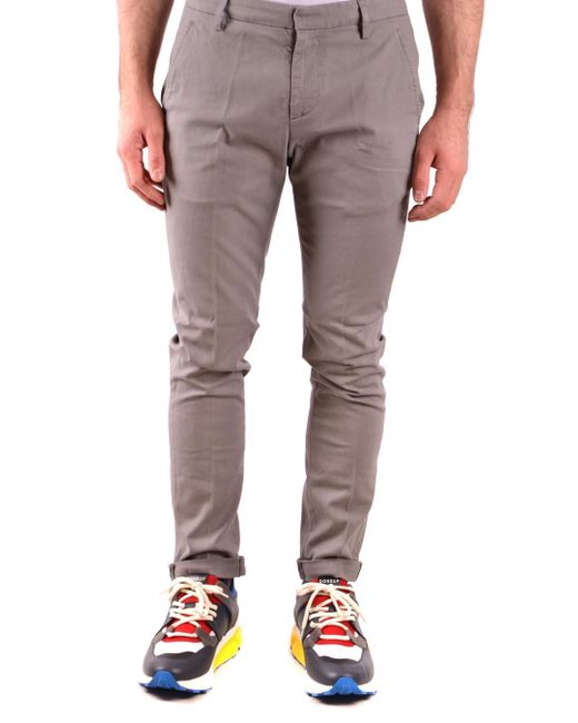 gray cotton pants