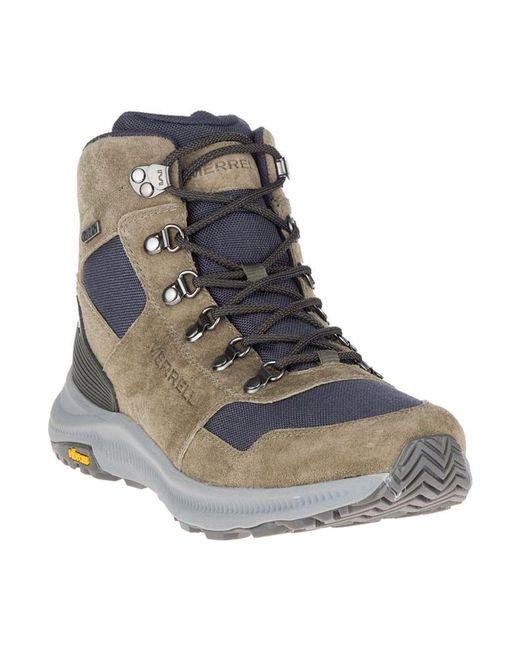 merrell ontario 85 mid waterproof men's