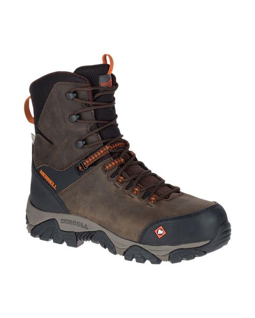 men's phaserbound mid waterproof comp toe work boot