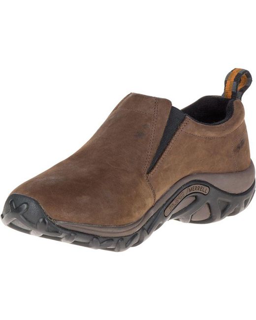 merrell men's jungle moc nubuck waterproof