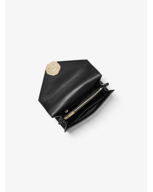 Whitney Large Quilted Leather Convertible Shoulder Bag Black Paul Smith