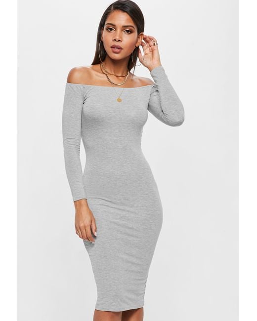 missguided bardot belted shirt dress