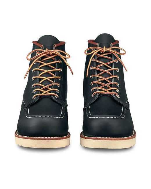 red wing heritage classic moc toe boots
