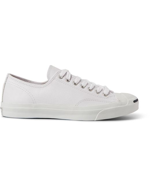 Lyst - Converse Jack Purcell Leather Sneakers in White for Men