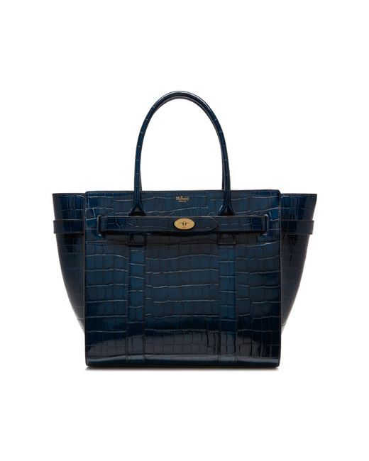 mulberry bayswater bag blue