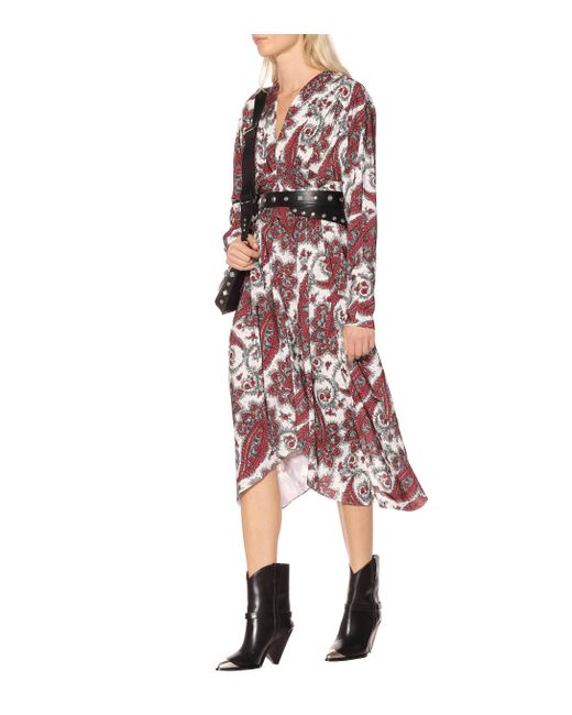 isabel marant red dress