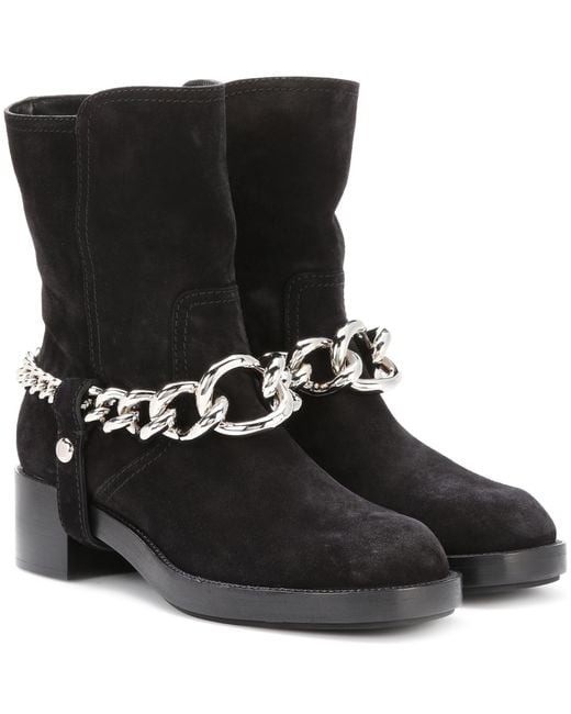 miu miu canvas ankle boots