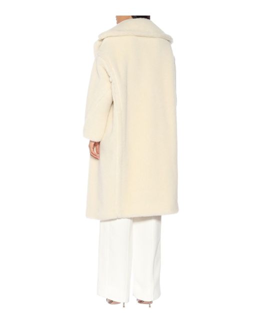 max mara wool and alpaca teddy coat