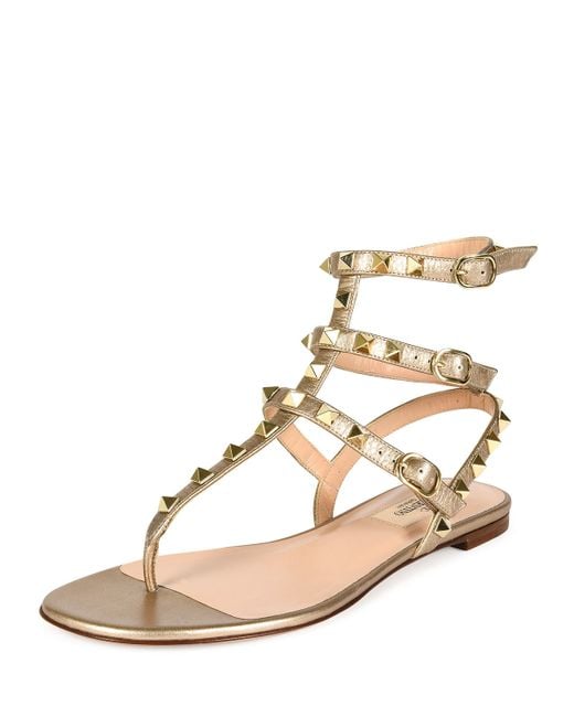 valentino style gladiator sandals