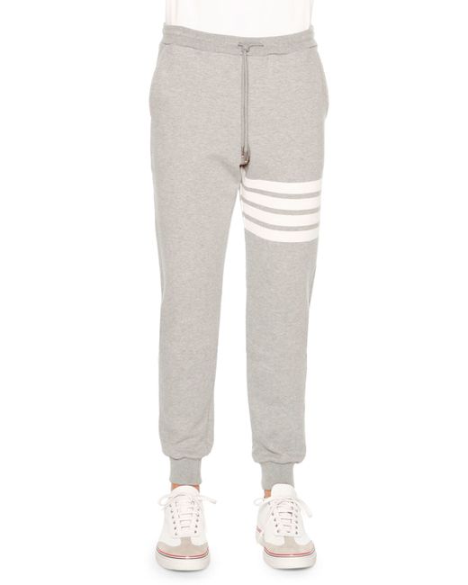 thom browne navy sweatpants