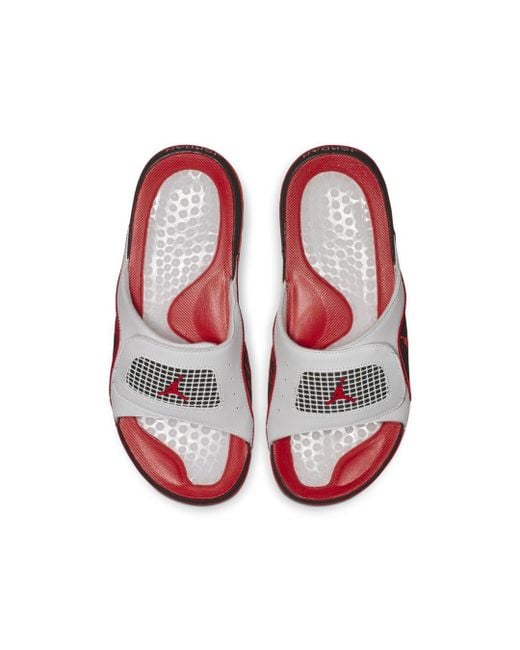 Nike Jordan Hydro 4 Retro Slide in White for Men - Lyst