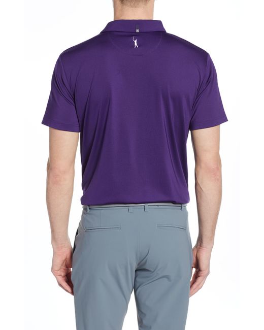 Lyst - Mizzen+Main Phil Mickelson Performance Golf Polo in Purple for Men