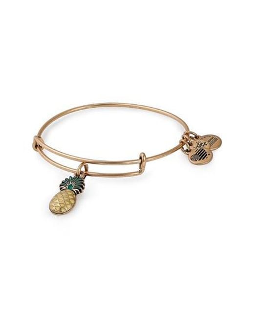 Lyst Alex And Ani Pinele Color Infusion Expandable Charm Alex And Ani Metallic Pinele Color Infusion Expandable Charm Bracelet Lyst