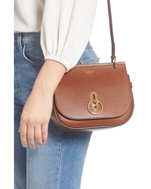 mulberry small tan bag