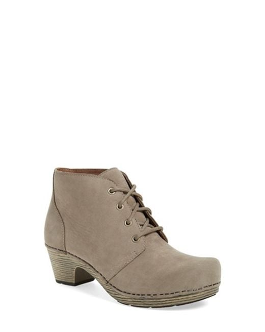 dansko lucille lace bootie