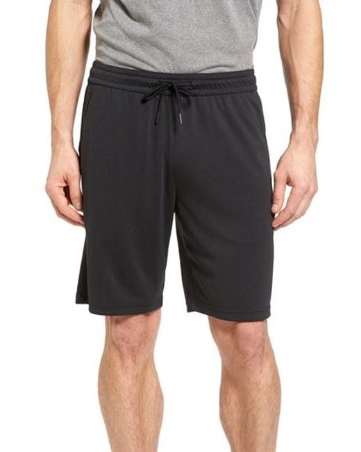 Bpm fueled by zella Zella Pyrite Knit Shorts in Black for Men Lyst