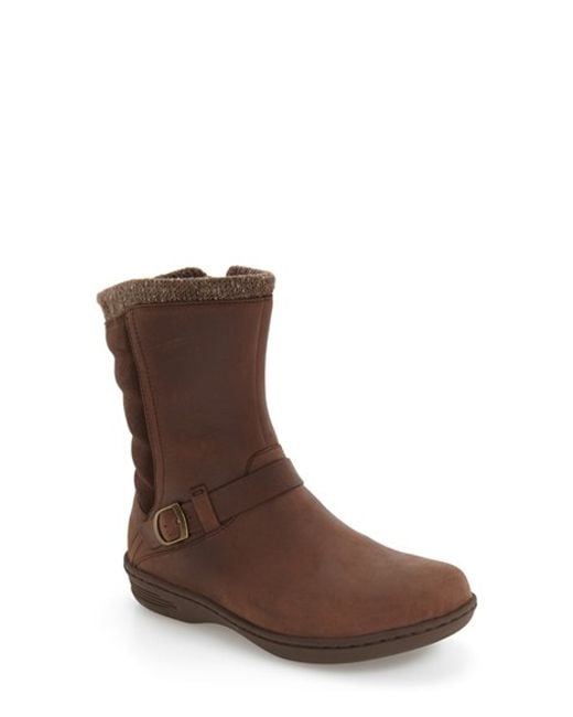 Teva Nopal Waterproof Leather Boots in Brown  Lyst