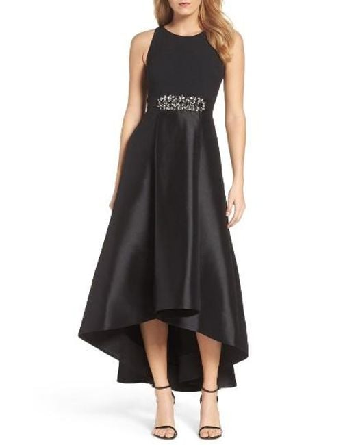 eliza j black gown
