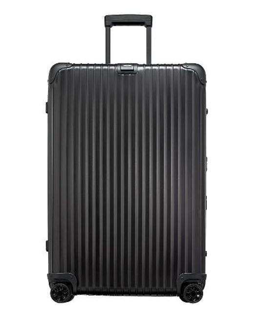 Rimowa Topas 32-inch Multiwheel Aluminum Packing Case in Black for Men ...