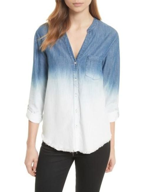 ombre color shirt