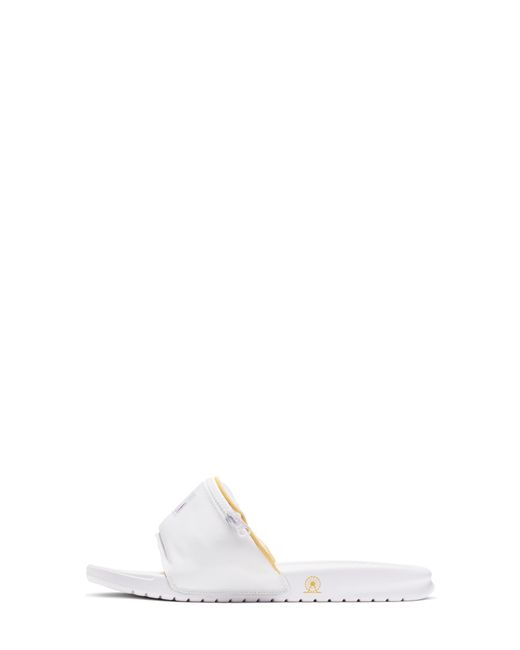 fanny pack slides white