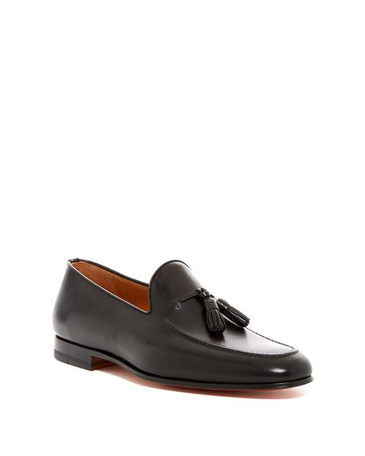 Magnanni shoes Faleo Tassel Loafer in Black for Men | Lyst