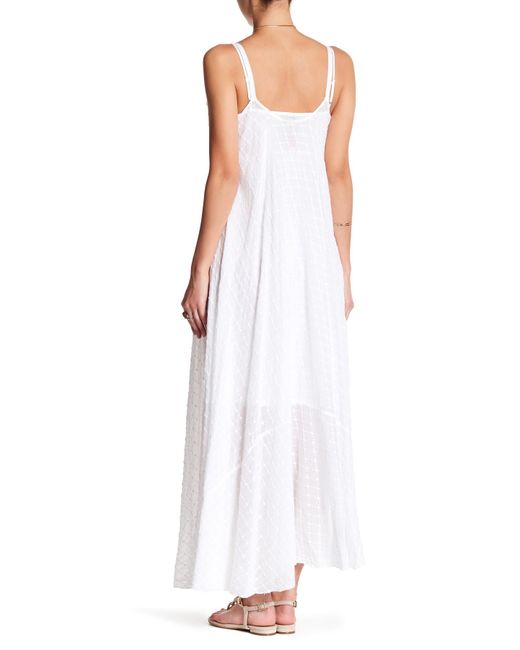 Johnny was Eyelet Maxi Dress in White | Lyst