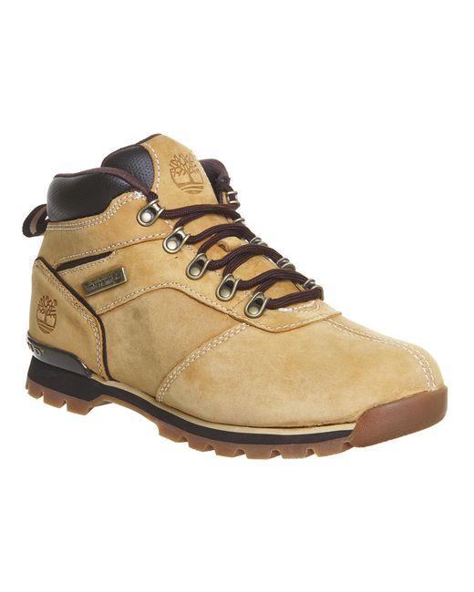 timberland splitrock 2 wheat nubuck