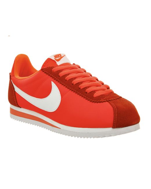 white and orange cortez