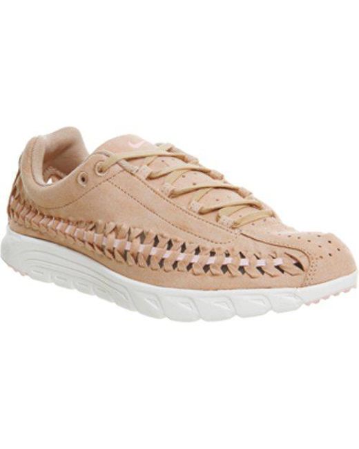 lyst nike libellula intrecciato in brown lyst nike libellula intrecciato in brown