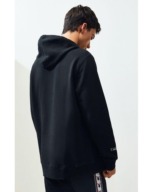 Men\u0027s Black X Playboy Bunny Pullover Hoodie