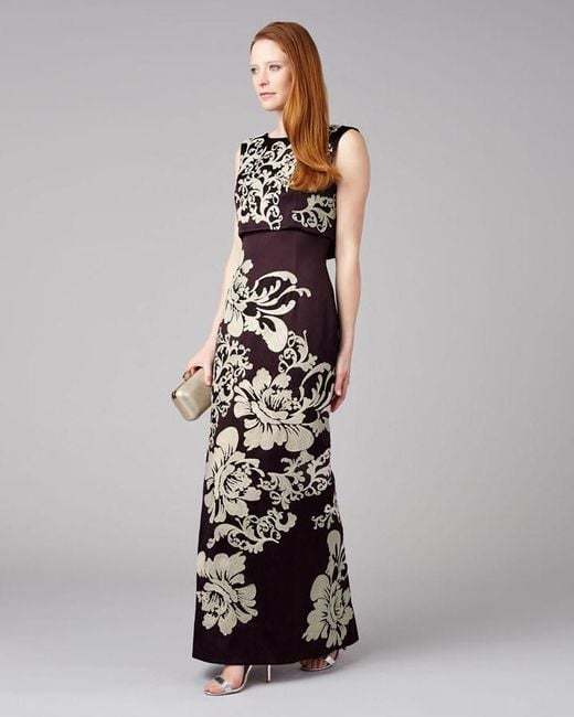 Phase eight embroidered dress