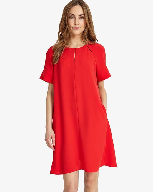 Lyst - Phase Eight Zoe Swing Dress in Red