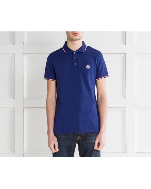 royal blue moncler polo royal blue moncler polo