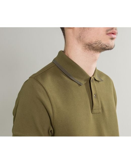 olive green moncler polo olive green moncler polo