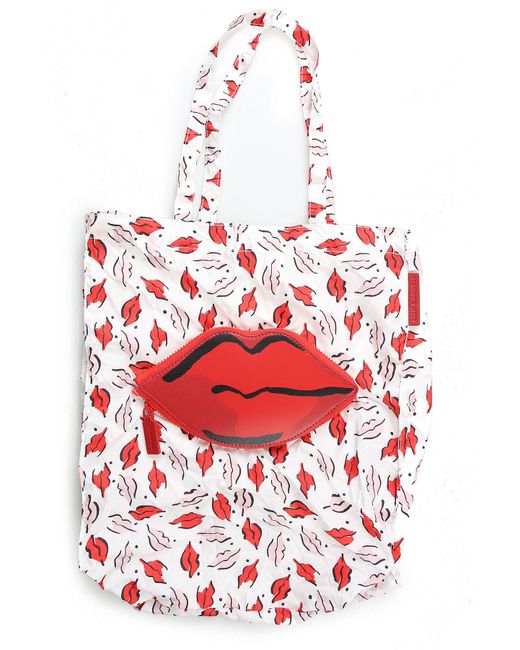 lulu guinness red bag